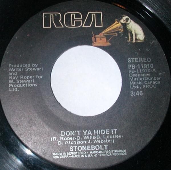 Stonebolt - Don't Ya Hide It