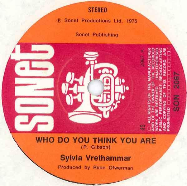 Sylvia Vrethammar - Who Do You Think You Are