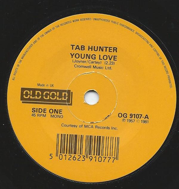 Tab Hunter - Young Love / Red Sails In The Sunset