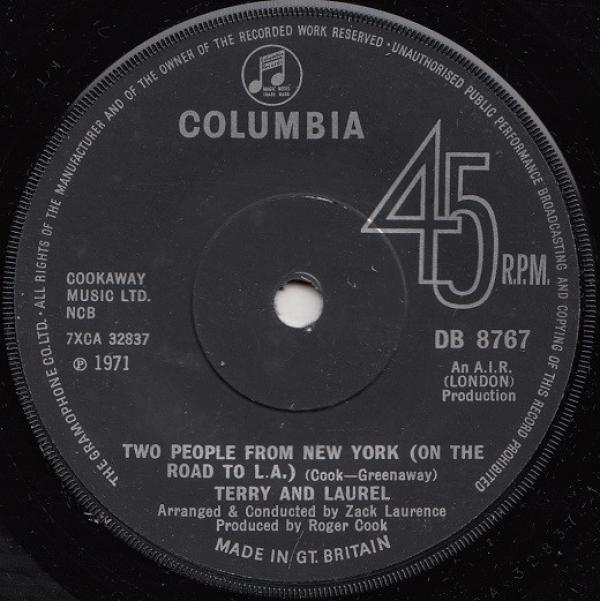 Terry Black , Laurel Ward - Two People From New York
