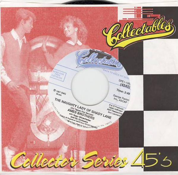 The Ames Brothers, Hugo Winterhalter Orchestra - The Naughty Lady Of Shady Lane / You, You, You