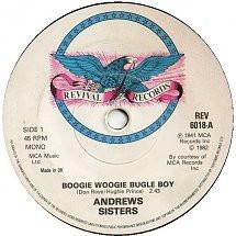 The Andrews Sisters - Boogie Woogie Bugle Boy