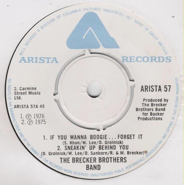 The Brecker Brothers - If You Wanna Boogie … Forget It