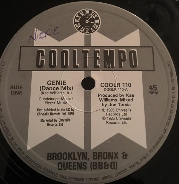 The Brooklyn, Bronx & Queens Band, Curtis Hairston - Genie (Dance Mix) / On The Shelf