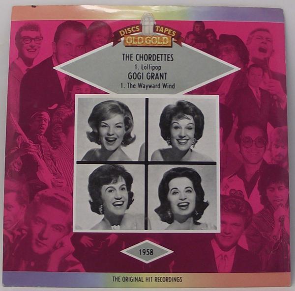 The Chordettes, Gogi Grant - Lollipop / The Wayward Wind