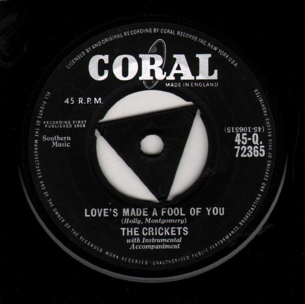 The Crickets (2) - Love's Made A Fool Of You