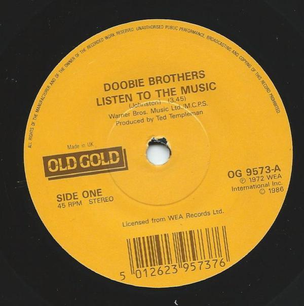 The Doobie Brothers - Listen To The Music / What A Fool Believes