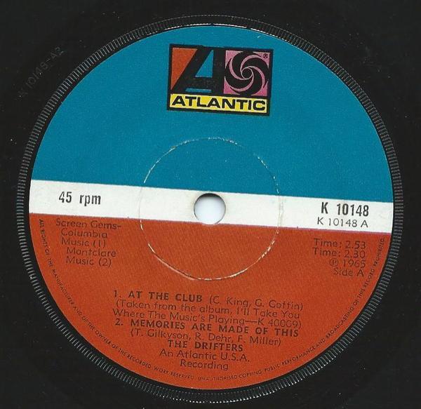 The Drifters - At The Club / Memories Are Made Of This / Saturday Night At The Movies