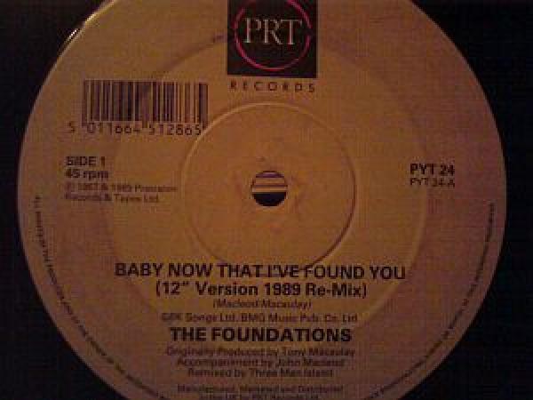 The Foundations - Baby Now That I've Found You 1989 Remix
