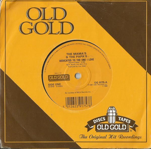 The Mamas & The Papas - Dedicated To The One I Love/Creeque Alley