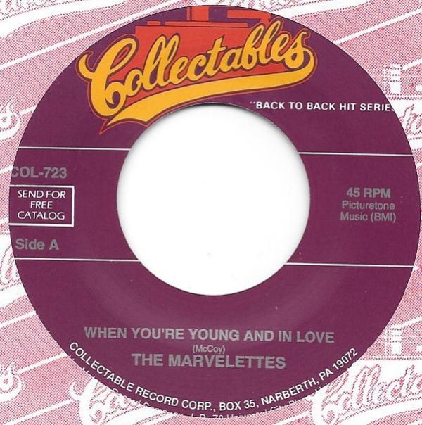 The Marvelettes - When You're Young And In Love / Someday Someway