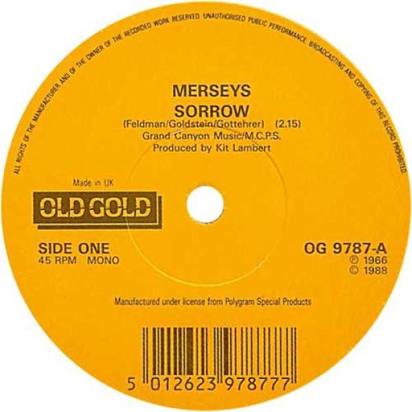 The Merseys, The Silkie - Sorrow / You've Got To Hide Your Love Away