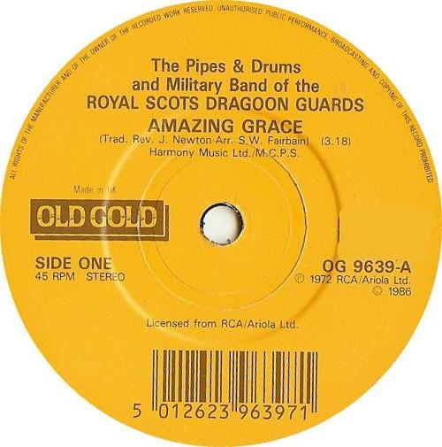 The Military Band Of The Royal Scots Dragoon Guards (Carabiniers And Greys), The Pipes And Drums Of The Royal Scots Dragoon Guards (Carabiniers And Greys) - Amazing Grace