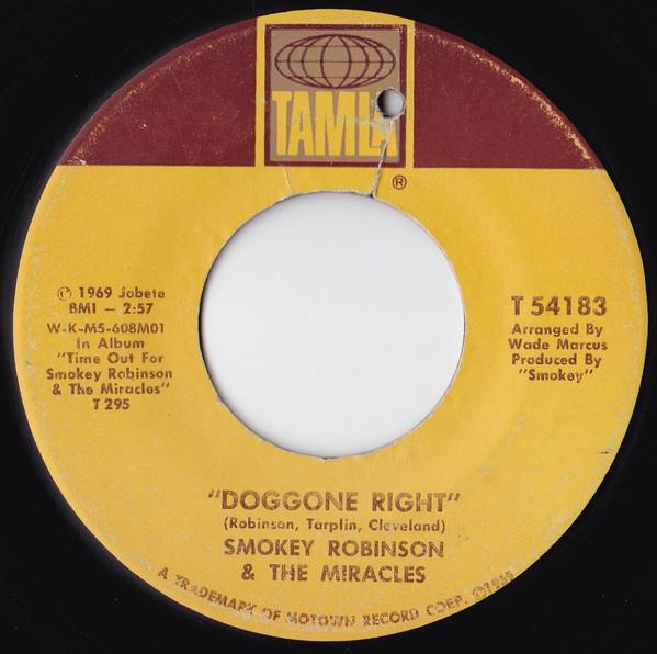 The Miracles - Doggone Right / Here I Go Again