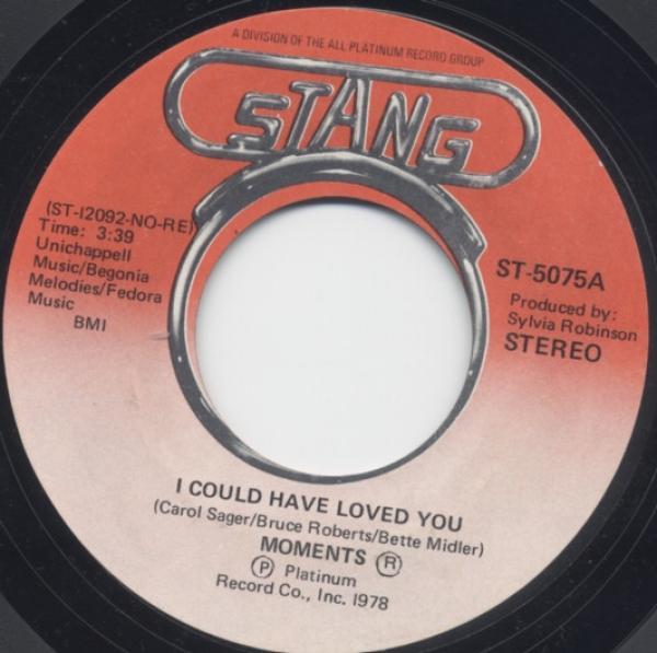 The Moments - I Could Have Loved You