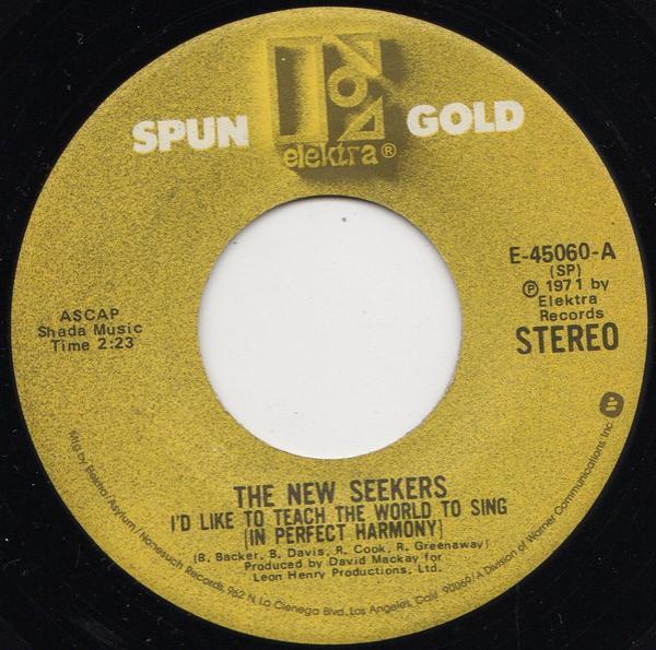 The New Seekers - I'd Like To Teach The World To Sing (In Perfect Harmony)
