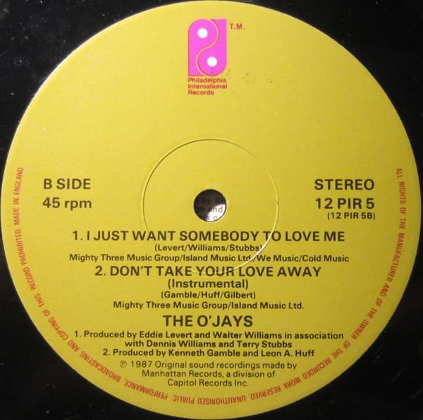 The O'Jays - Don't Take Your Love Away