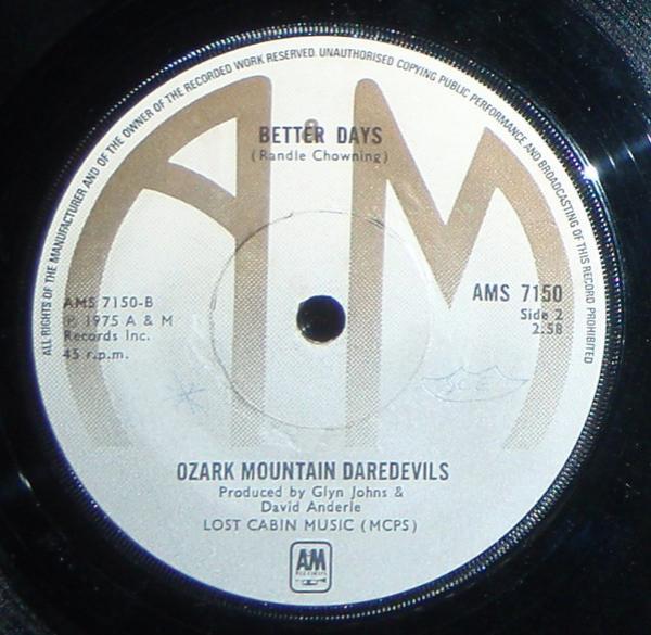 The Ozark Mountain Daredevils - Jackie Blue