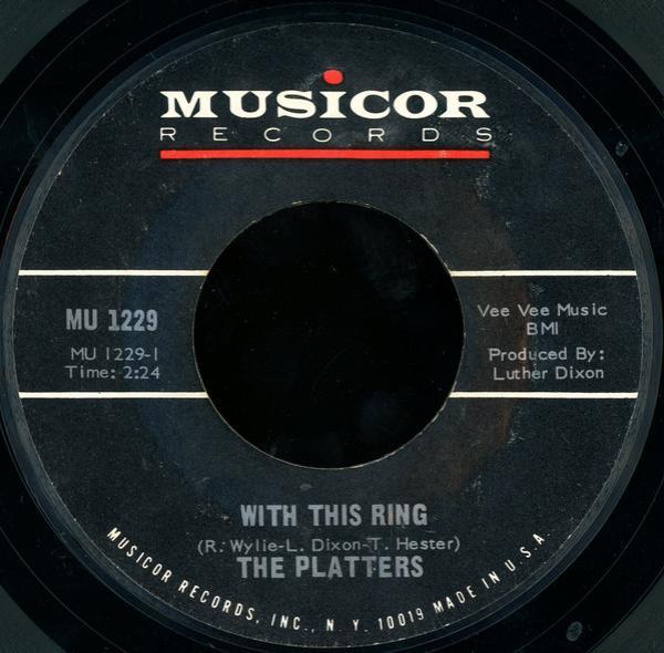 The Platters - With This Ring