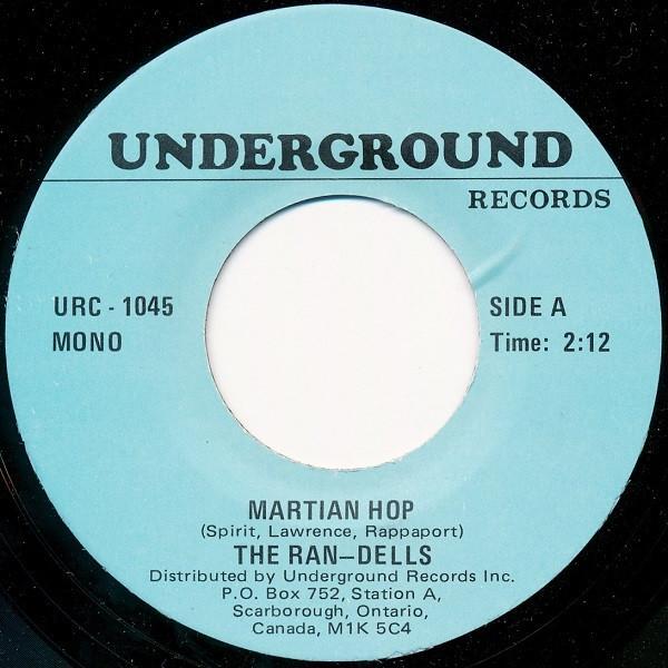 The Ran-Dells, Pat Hervey - Martian Hop / Mr. Heartache
