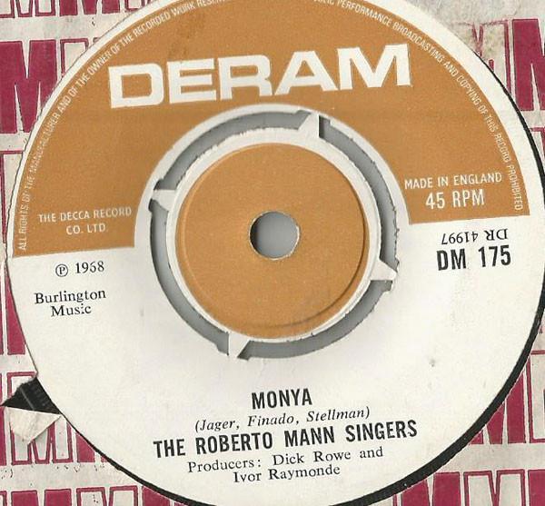 The Roberto Mann Singers - Monya