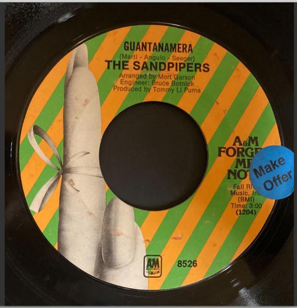 The Sandpipers - Guantanamera / Cuando Sali De Cuba