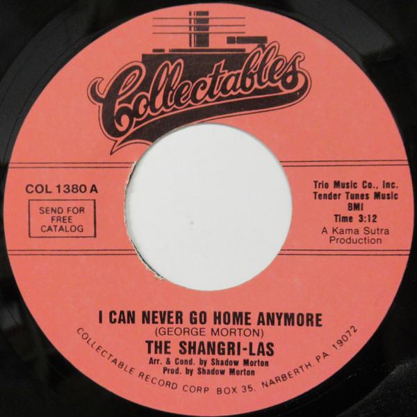 The Shangri-Las - I Can Never Go Home Anymore / Bull Dog