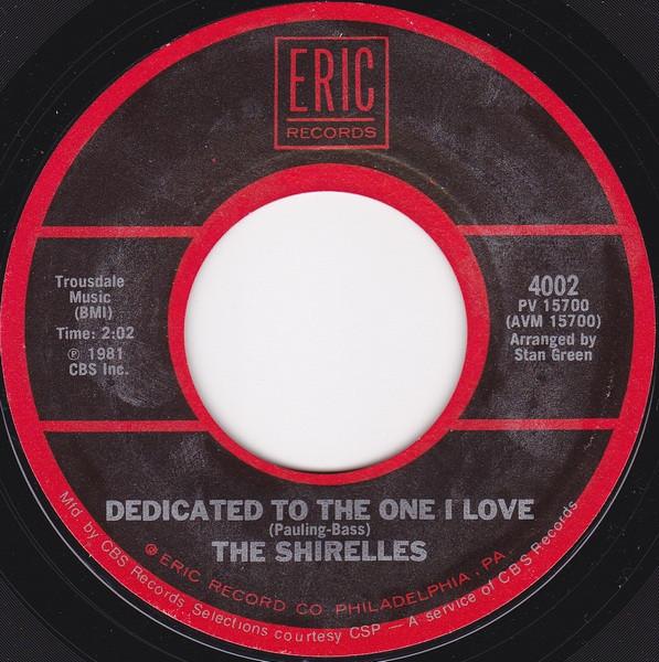 The Shirelles - Dedicated To The One I Love / Tonight's The Night