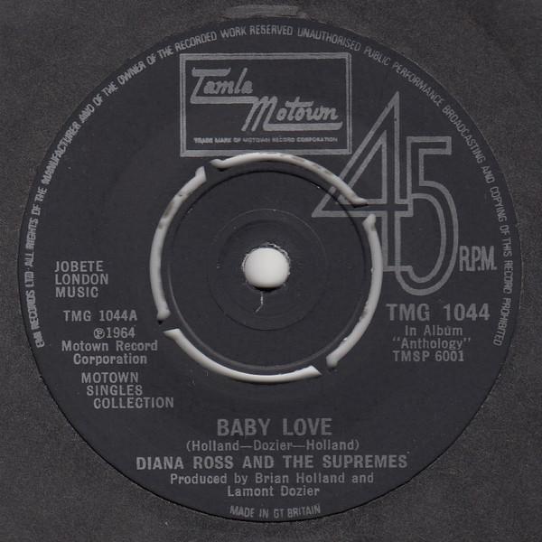 The Supremes - Baby Love / Stop! In The Name Of Love