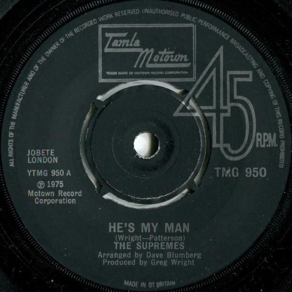 The Supremes - He's My Man