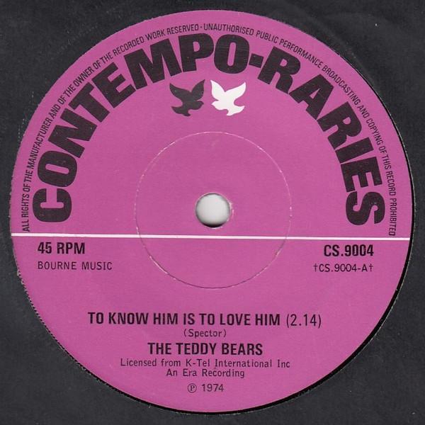 The Teddy Bears, Jewel Akens - To Know Him Is To Love Him / The Birds And The Bees