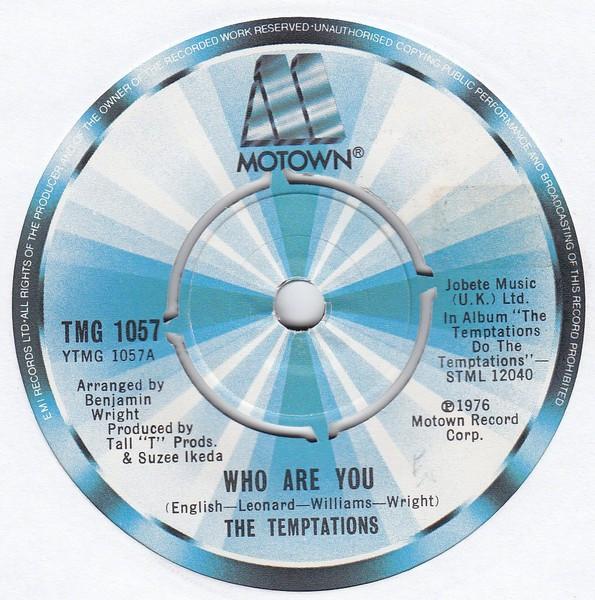 The Temptations - Who Are You