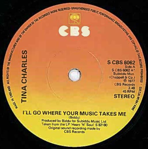 Tina Charles - I'll Go Where Your Music Takes Me
