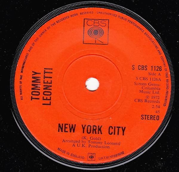 Tommy Leonetti - New York City