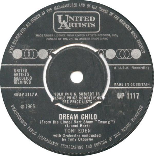 Toni Eden - Dream Child / Wander