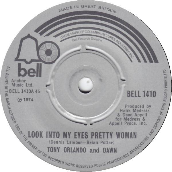 Tony Orlando & Dawn - Look Into My Eyes Pretty Woman / My Love Has No Pride