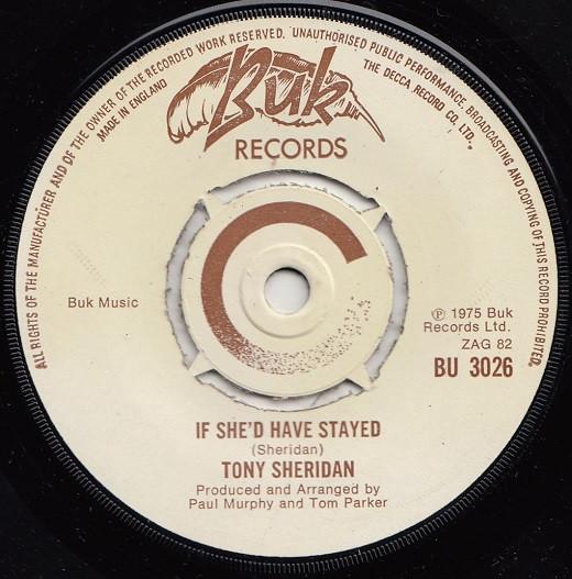 Tony Sheridan - If She'd Have Stayed / Lonely