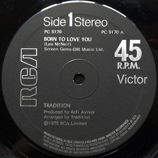 Tradition - Born To Love You