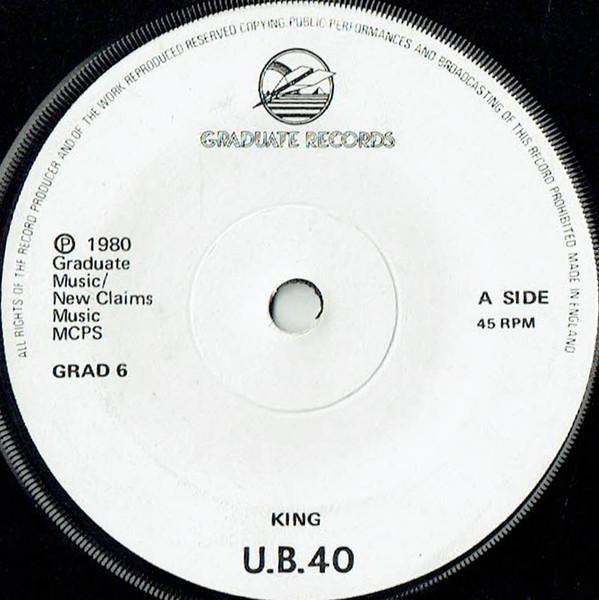 UB40 - King / Food For Thought