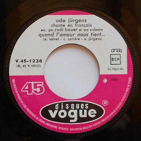 Udo Jürgens - Quand L'amour Nous Tient