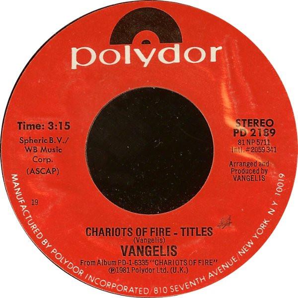 Vangelis - Chariots Of Fire - Titles