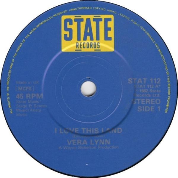 Vera Lynn, The Victory Group - I Love This Land / The Victory Theme