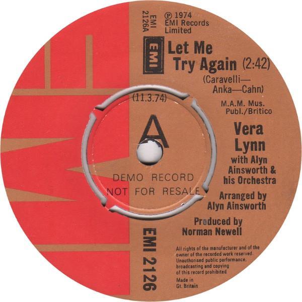 Vera Lynn, The Alyn Ainsworth Orchestra - Let Me Try Again