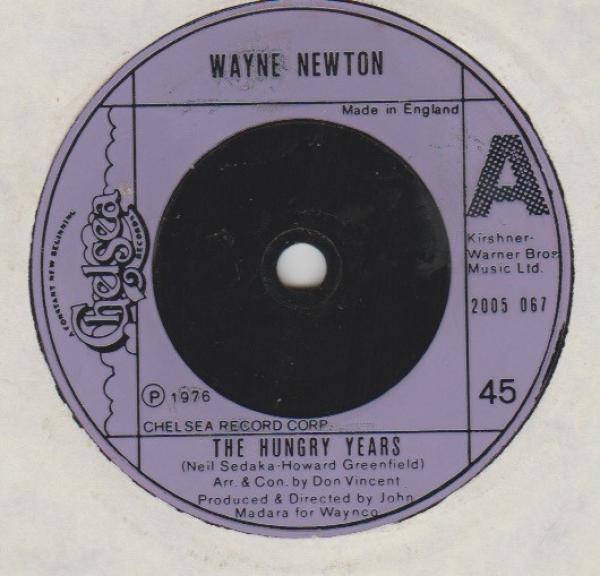 Wayne Newton - The Hungry Years
