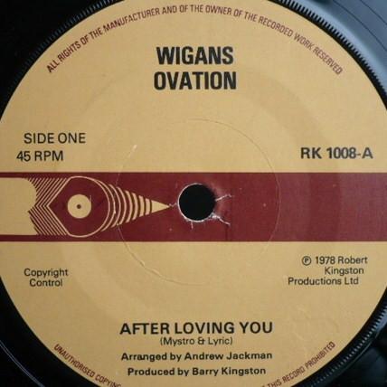Wigan's Ovation - After Loving You