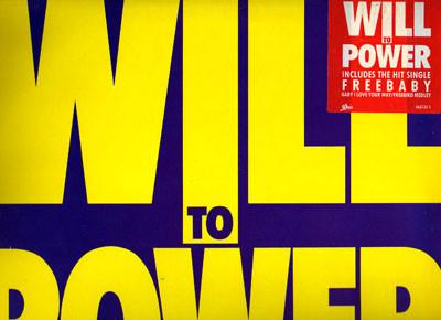 Will To Power - Will To Power