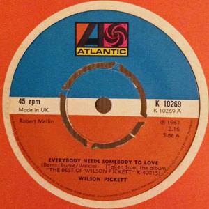 Wilson Pickett - Everybody Needs Somebody To Love