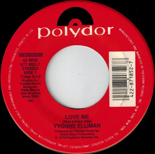 Yvonne Elliman - Love Me / Hello Stranger